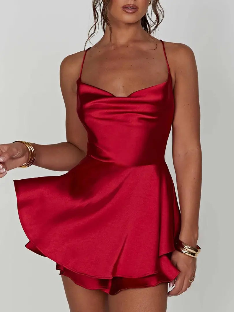 Satin Cami Dress